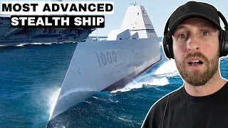 British Soldier Reacts to US Weird Looking $4.5 Billion Advanced Stealth Ship