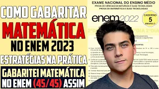 Como GABARITAR MATEMÁTICA do Enem na PRÁTICA