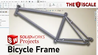 SolidWorks Bicycle Project Tutorial Part 1: Designing a Bicycle Frame from Scratch  #theiscale #ev