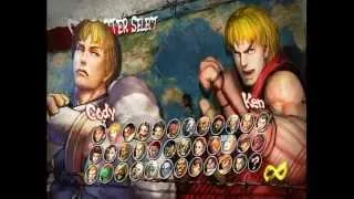 Super Street Fighter IV - Guy (Herman) vs Ken (Me)