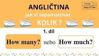 How many nebo How much? Umíte se ANGLICKY zeptat KOLIK? 1. díl