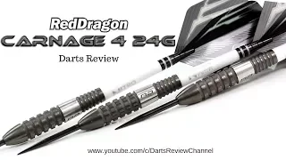 Red Dragon Carnage 4 24g darts review