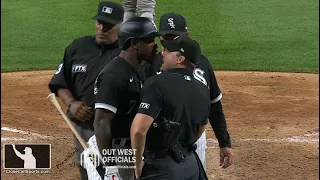 Ejections 111-112 - Tim Anderson Tossed Contacts Umpire Nick Mahrley After Strike 1, La Russa Exists