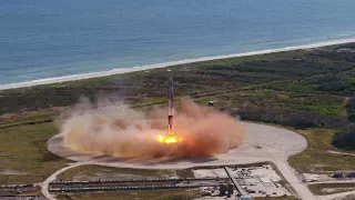 Spacex landing at Landing Zone 1