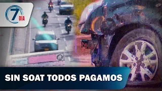 Cada cinco minutos, al día, es sorprendido un conductor en Colombia sin SOAT - Séptimo Día