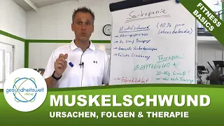 Muskelschwund (Sarkopenie) im Alter: Ursachen, Folgen und Therapie (Fitness Basics)