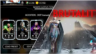 MK Mobile 4.1.0 IOS & Android /Last Day Fatal White Lotus Tower Battle 197-200/ Fujin Brutality