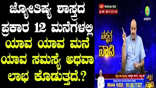 The 12 Houses in Vedic Astrology and Their Significance | Nakshatra Nadi by Dr. Dinesh Guruji