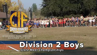 2021 XC - CIF State Meet - Boys D2 (Race Highlights - plus extras)