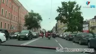 Впервые! Мотопробег в Питер / First! Motocross in St.Petersburg (DeafSPB)