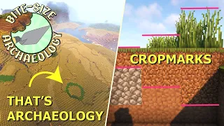 How Archaeologists Find Sites: Cropmarks and Parch Marks | Bite-Size Archaeology (Ep. 6)