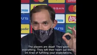 Tuchel getting angry at reporter after CL game | PSG 1:0 RBL | 2020