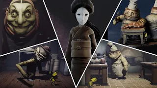 Little Nightmares - All Bosses  HD 1080p60 PC