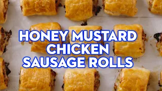 Easy cheat's chicken sausage rolls | taste.com.au