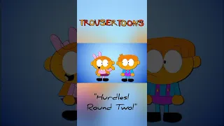 TrouserToons: Hurdles! Round Two! (Animation) #shorts