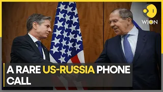 A rare US-Russia phone call: US' Antony Blinken calls his Russian counterpart Sergey Lavrov | WION