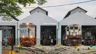 A maior oficina de Locomotivas e Vagões da América Latina, em Divinópolis-MG (VL!)