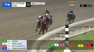 Gulfstream Park March 13, 2022 Race 10