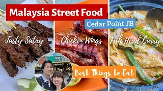 Malaysia Johor Bahru Food Court - Cedar Point. JB Street Food at its best!