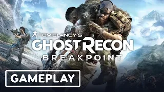 Ghost Recon Breakpoint Gameplay - Taking Down a Robot Tank - E3 2019