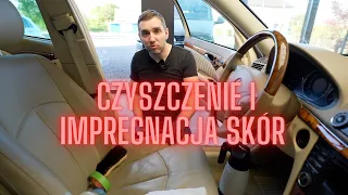 Czyszczenie skór i impregnacja - Leather protectant plus i power clean OPT