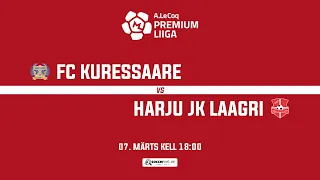 FC KURESSAARE - HARJU JK LAAGRI, PREMIUM LIIGA 2. voor