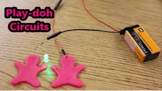 Play-doh Circuits for kids