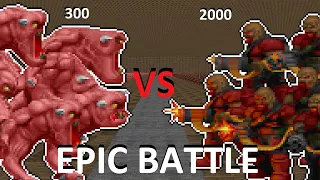 2000 Chaingunners V.S. 300 Demons