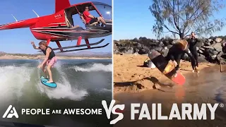 Wake Surfing Wins & Fails & More | People Are Awesome Vs. FailArmy!