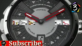 Christophe Claret Poker🏜️INSANE WATCHES THAT WILL BLOW YOUR MIND HD