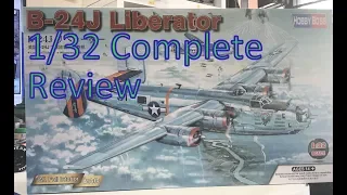 Complete review of HobbyBoss 1/32 B-24 LIBERATOR