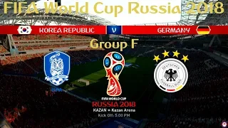 Korea Republic vs Germany - Group F | FIFA World Cup Russia 2018 | #KORGER