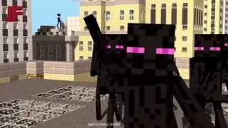 ♪ "Enderman" - A Minecraft Parody of PSY - Gentleman (Music Video)