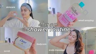 after gym (shower+skincare) routine 💗 | nishkabhura