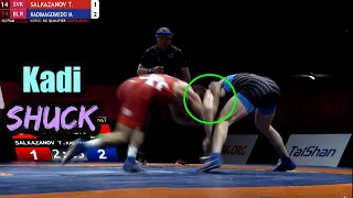 Kadimagomedov's Overhook Shuck (Raw Footage)