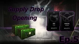 MWR Supply Drop Opening Ep.5 NEW WEAPONS!!! NEW RANGERS!!!