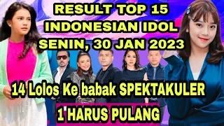 INILAH TOP 14 FINALIS INDONESIAN IDOL 2023 YANG MASUK BABAK SPEKTAKULER