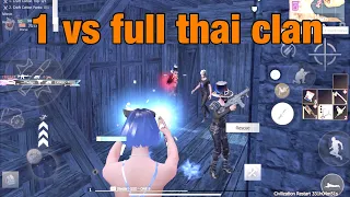 destroying this thai clan with 1 uzi || #rustmobile #lastislandofsurvival #lios