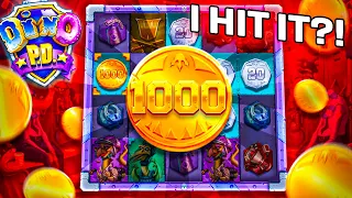 NEW PUSH GAMING DINO PD IS INSANE... HUGE 1000x COIN?!