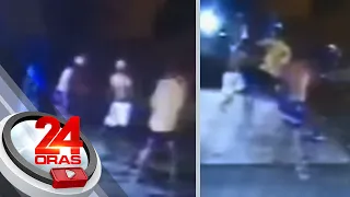 Suntukan ng ilang grupo ng kabataan, sapul sa CCTV | 24 Oras