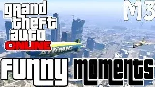 How To Have Fun In GTA 5 Online: Blimp Glitch, Tanks & More (Funny Moments In GTA V Online)