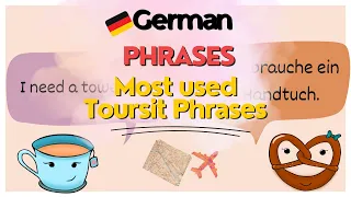 Most used tourist phrases - learn this before you travel | Learn German
