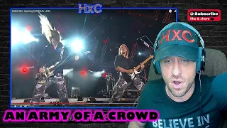 SABATON - Uprising (OFFICIAL LIVE) Reaction!