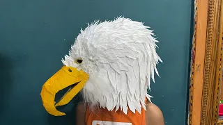 Eagle head DIY | Eagle beak | bird diy | eagle craft | how to make eagle bird craft | eagle origami