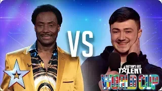 Donchez Dacres vs Wayne Woodward | Britain's Got Talent World Cup 2018