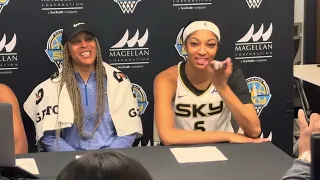 Exclusive Postgame Interview with Angel Reese - Must-Watch
