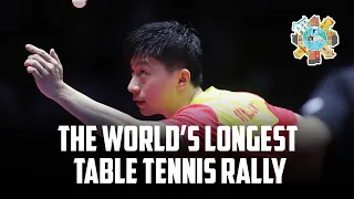 World's Longest Table Tennis Rally EVER | 2020 World Table Tennis Day