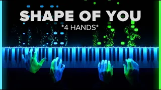 Ed Sheeran - Shape Of You (4 Hands) | Piano Cover by Brennan Wieland