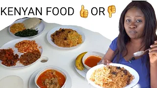 A NIGERIAN TRIES KENYAN🇰🇪 FOOD 😳😳😳(My Honest Review)#nairobi #nigeriansinkenya