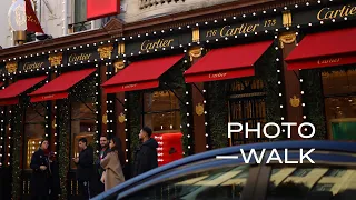 Street photography in London during Christmas days 📸